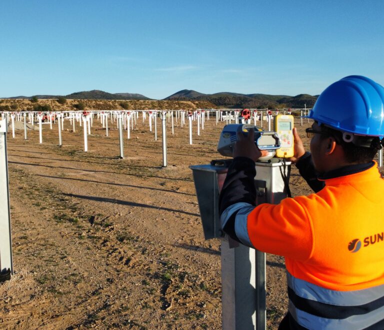 Instalación trackers